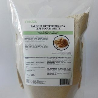 Famiglia Verde Farina di Teff Bianca Senza Glutine 500 grammi della Midzu