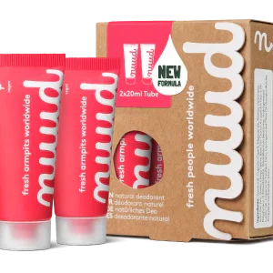 Deodorante Deocrema Nuud Smarter Pack Red 2 x 20 ml