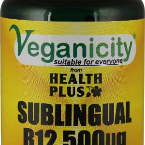Vitamina B12 sublinguale 500µg della Veganicity