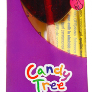 Lecca lecca biologico al ribes nero 12 g della Candy Tree