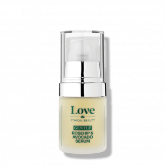 Siero per Viso & Occhi Biologico della linea Delicata Gentle con Rosa Canina ed Avocado della Love Ethical Beauty